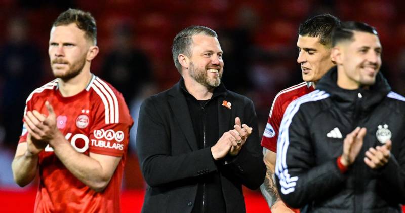 Jimmy Thelin tells Aberdeen stars to forget Celtic Hampden nightmare as he puts perfect Pittodrie record on the line