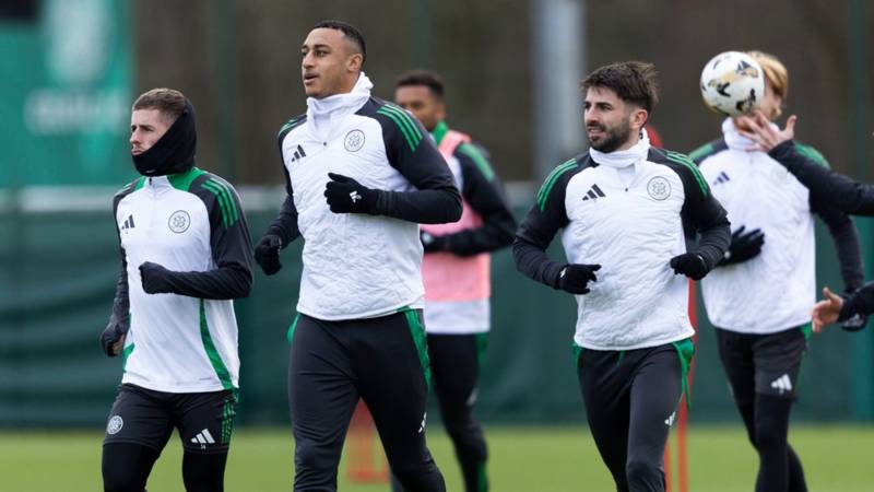 Training Gallery: Aberdeen v Celtic