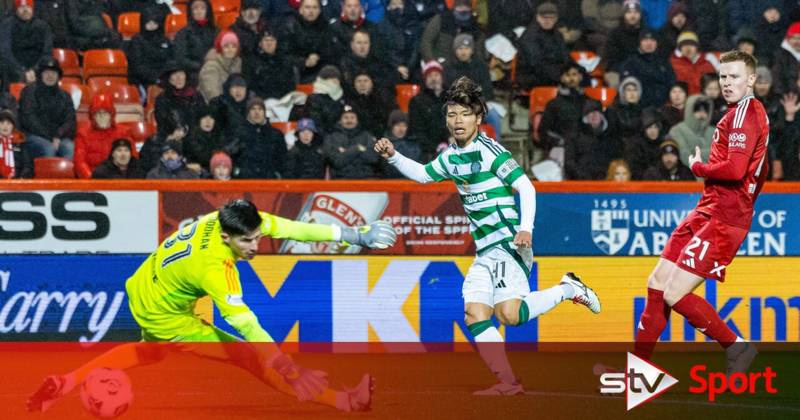 Celtic strengthen their grip on the title race with victory at Aberdeen