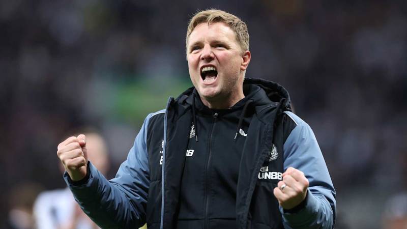 Eddie Howe reacts to claim that he bottled Celtic job