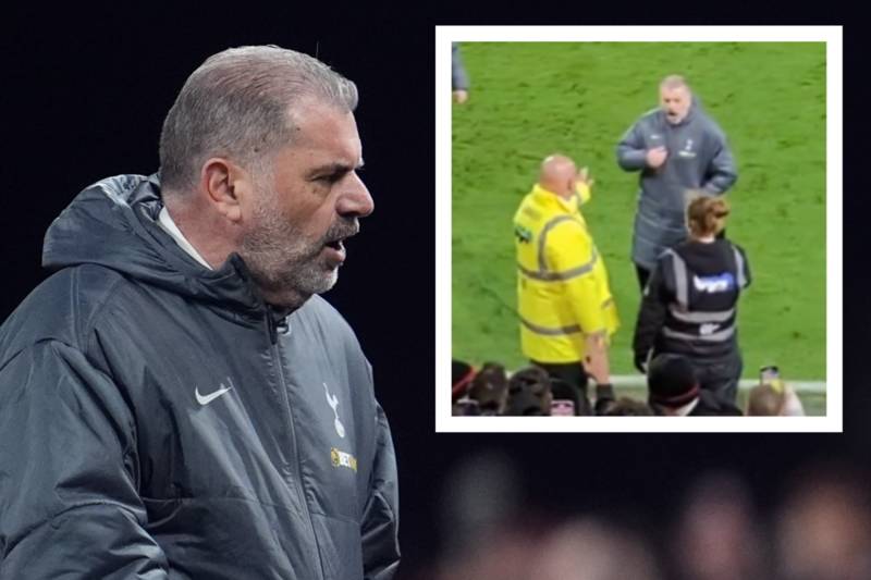 Ex-Celtic boss Ange Postecoglou breaks silence on furious Spurs confrontation