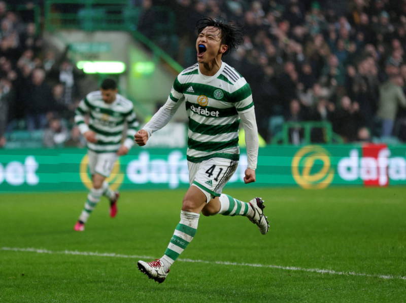 Reo Hatate showed Celtic fans last night why the boss left him on the pitch.