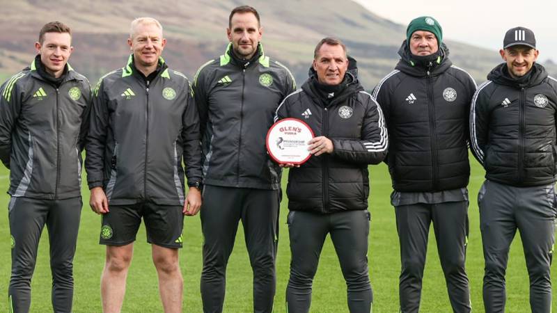 Brendan Rodgers is Scottish Premiership Glen’s Manager of the Month for November