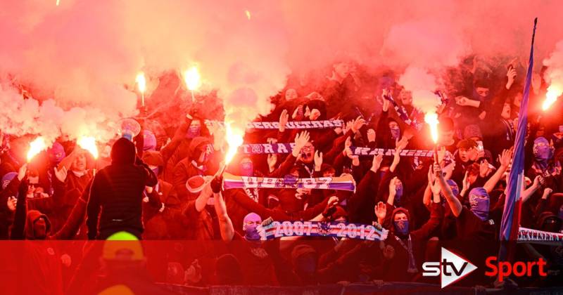 SPFL charge Celtic, Motherwell and Rangers over Premier Sports semi-final pyrotechnics