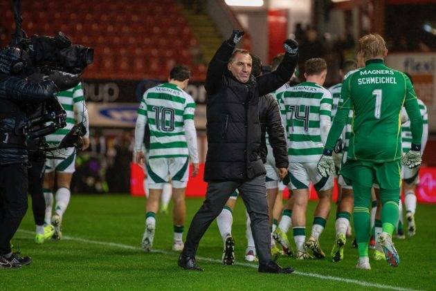 “The team has performed fantastically well,” Brendan Rodgers