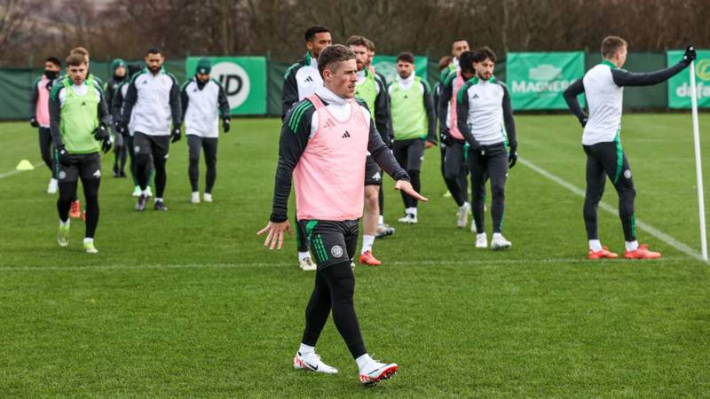 Training Gallery: Celtic v Hibernian