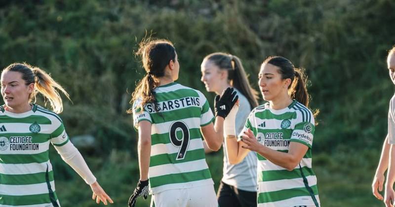 Celtic warm up for Real Madrid by hitting double figures but Rangers outdo them in wild Women’s Scottish Cup third round