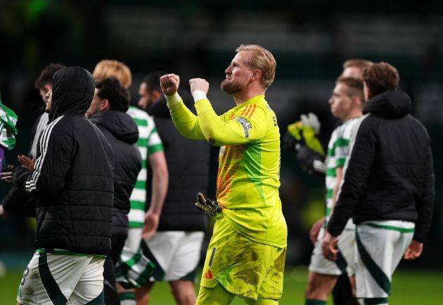 Video – Kasper Schmeichel named in Green Brigade’s ‘Last Christmas’