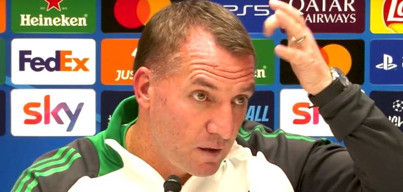 Brendan and Celtic on £198,031 UEFA Tightrope