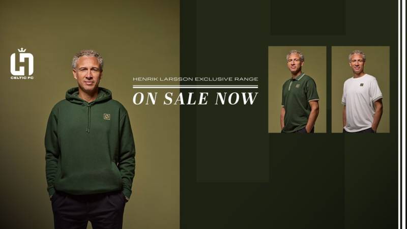 Exclusive Henrik Larsson clothing range: on sale now