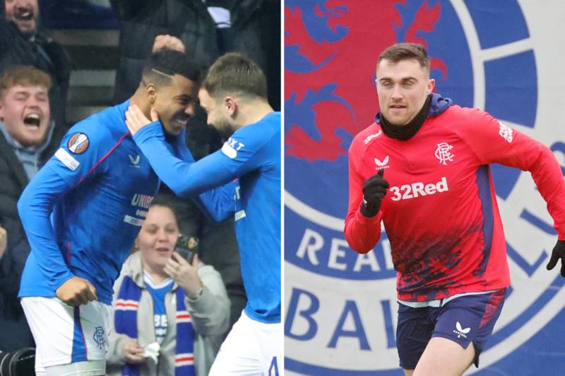 Rangers sweat over fitness of two key players ahead of cup final vs Celtic