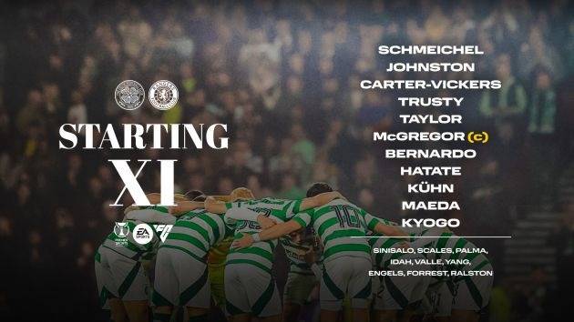 Team’s Up – Johnston starts, same again Celts for Final