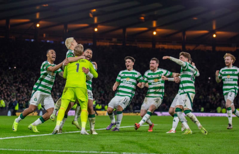 Watch post match celebrations and Celtic League Cup presentation in full