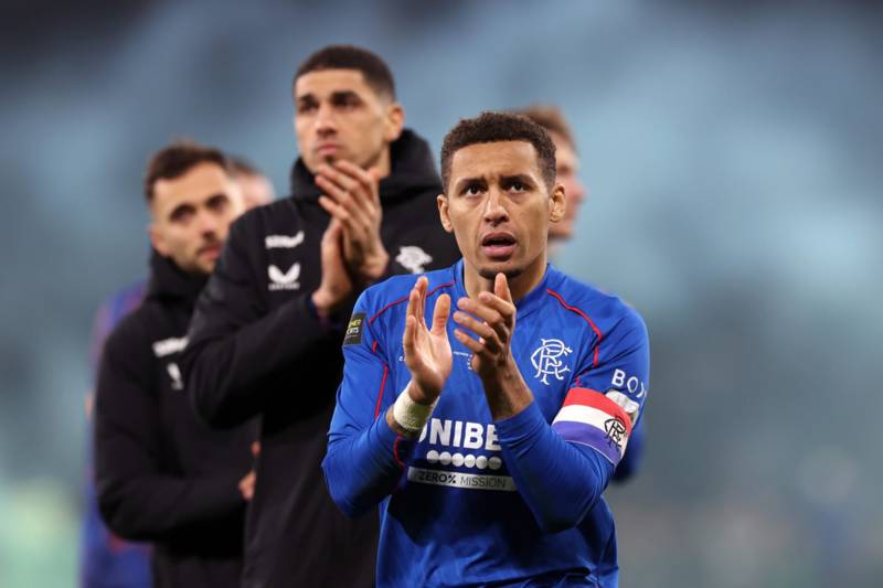 What James Tavernier told the Rangers players to do just before Celtic lifted the League Cup trophy