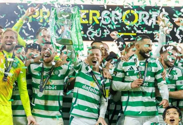 Brilliant from CCV as Celtic stars celebrate cup win over Rangers