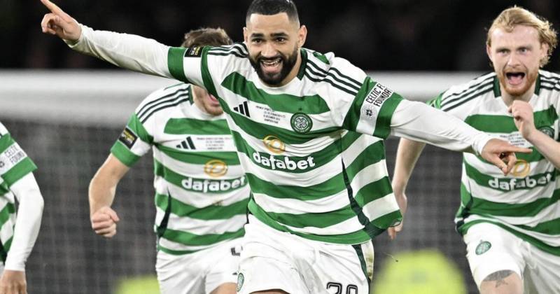 Josip Juranovic in X-rated Celtic celebration as former star has a new nickname for Cameron Carter Vickers