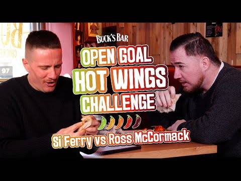 🔥🥵 SI FERRY vs ROSS McCORMACK | Buck’s Bar Hot Wings Challenge!