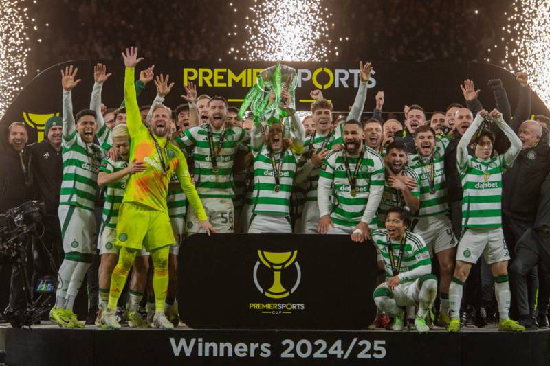 Celtic changing room celebrations show bonds forming as missing midfielder spotted