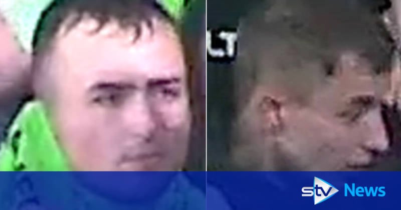 Search for men three months after incident at Celtic Champions League match