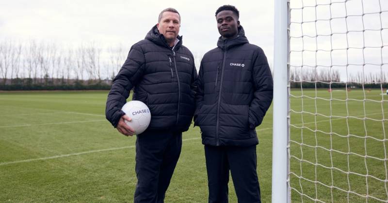 England star Bukayo Saka in emotional reunion with his first grassroots coach