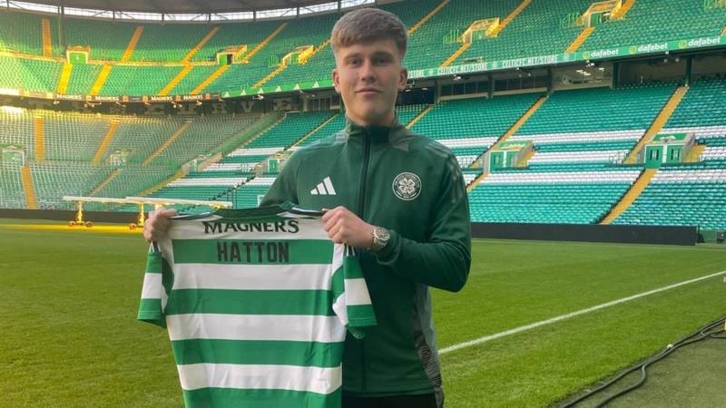 Young Celt, Thomas Hatton signs new three-year deal with the Hoops