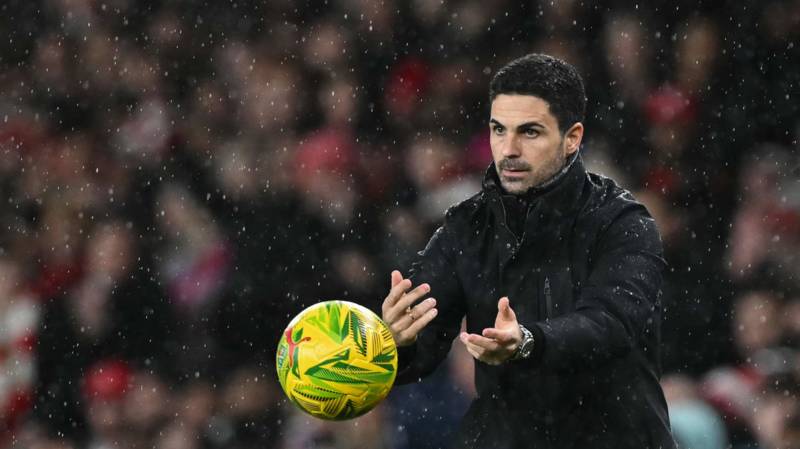 Celtic fans won’t like Mikel Arteta’s recent claim