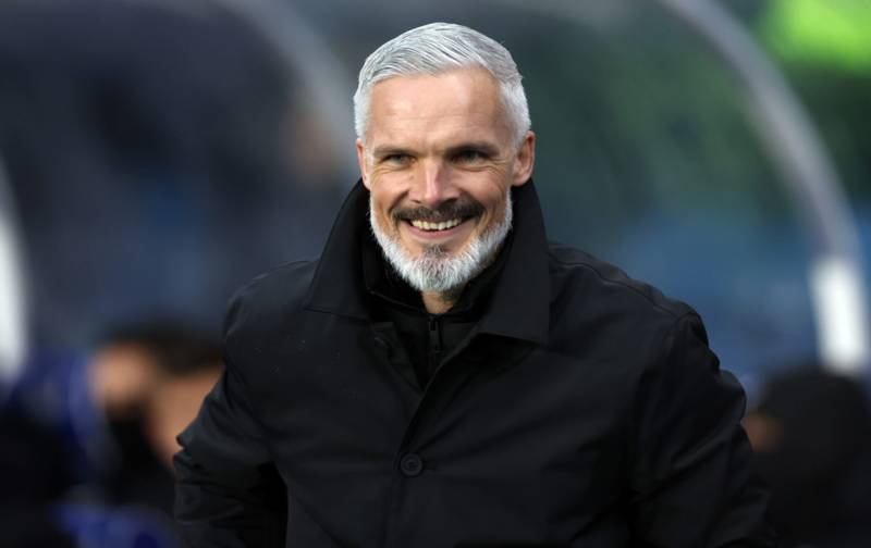 Jim Goodwin shares why he has been so impressed by ‘obscene’ Celtic ahead of Dundee Utd Tannadice clash