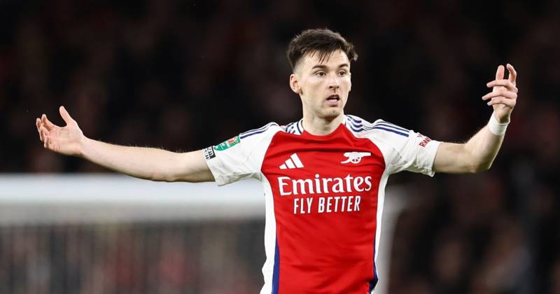 Kieran Tierney tipped to ‘engineer’ Celtic return by Parkhead ally as firm Mikel Arteta stance can’t halt Arsenal exit