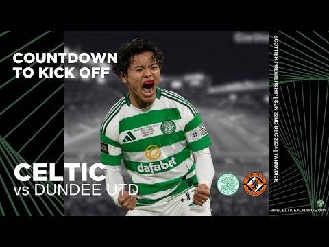 Countdown: Celtic Back In League Actions As They Travel To Tannadice To Face Dundee United