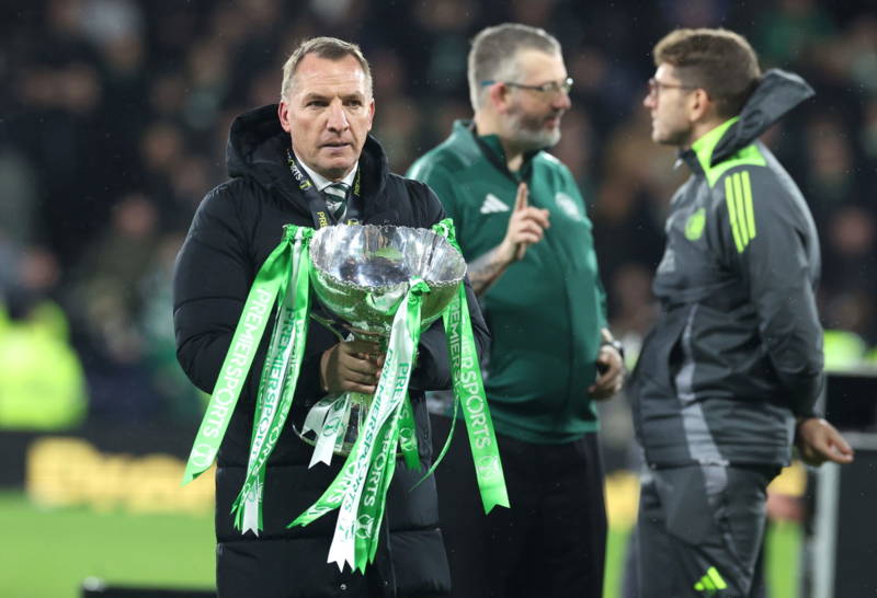 The Celtic boss was at his masterful best yesterday in slapping down the penalty “narrative.”