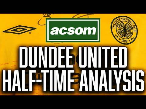 Dundee United v CELTIC // LIVE Half-Time Analysis // A Celtic State of Mind // ACSOM