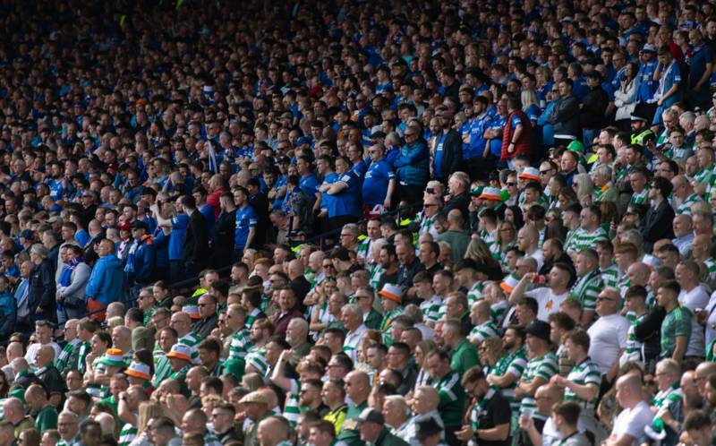 Kasper Schmeichel makes his feelings clear on no away fans during Celtic v Rangers games