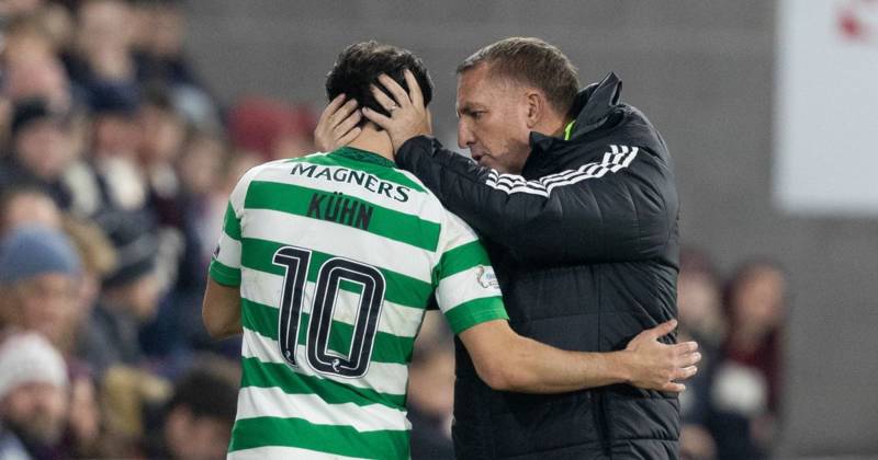 Nicolas Kuhn faces nervous Celtic injury return wait as Brendan Rodgers crosses fingers over star man