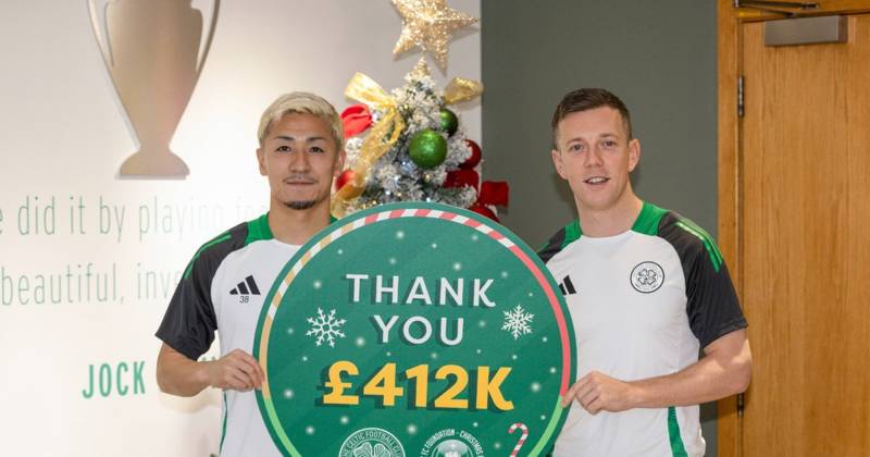 Celtic raise £400k for 2024 Christmas appeal in most successful festive campaign