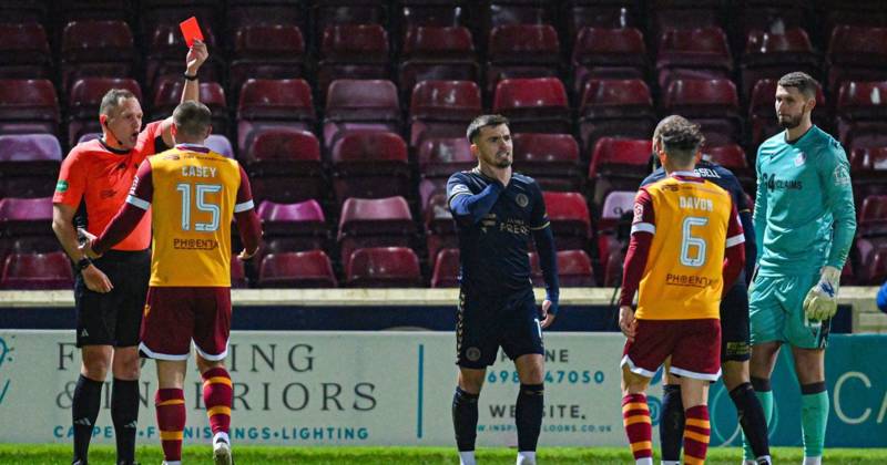 Dan Casey to learn Celtic clash fate as Motherwell red card appeal date set after boss brands it worst decision EVER