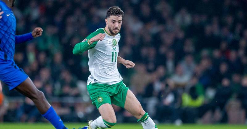 Ireland winger hailed as ‘important player’ as former Celtic man speaks of ‘overwhelming relief’