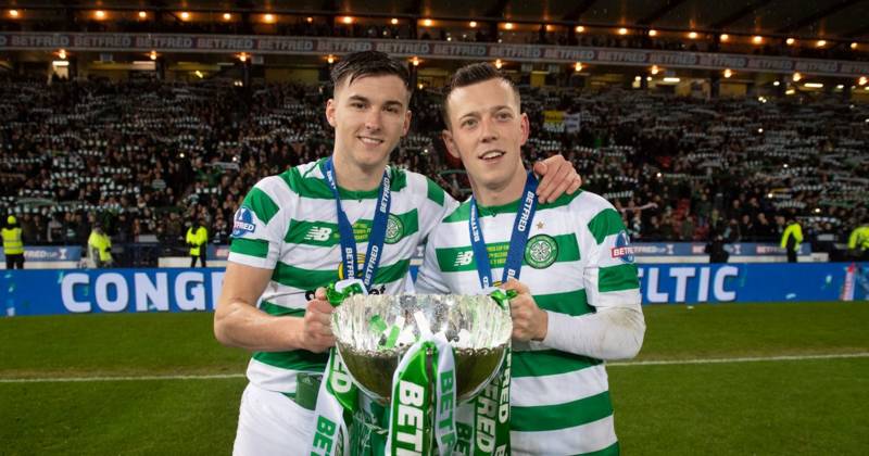 Kieran Tierney to Celtic transfer return hype has Callum McGregor buzzing as skipper admits ‘I’ve been in WAR with him’