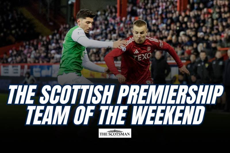 Rangers duo, tenacious Hearts man, Hibs heroic pair – Scottish Premiership team of the weekend plus gallery