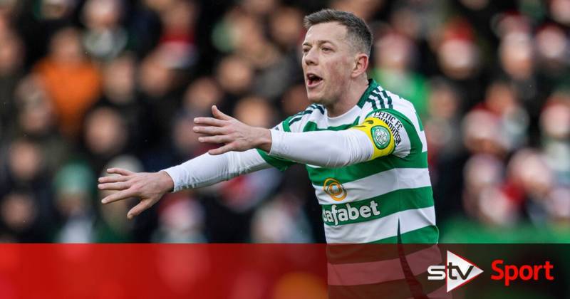 Callum McGregor: Celtic can get back on the horse quickly on Boxing Day