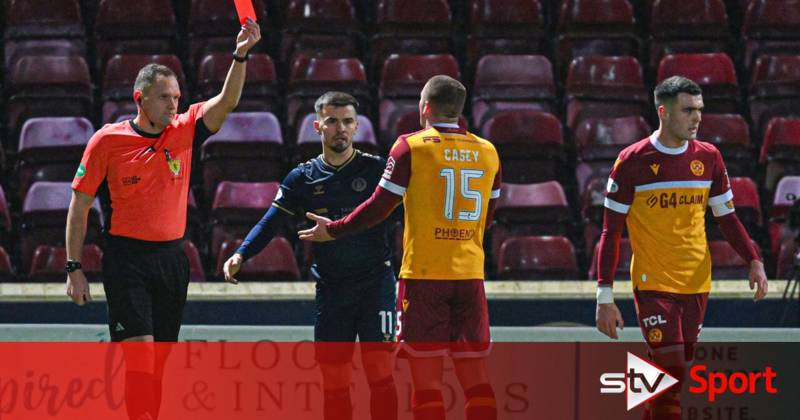 Dan Casey free to face Celtic as Motherwell win red card appeal