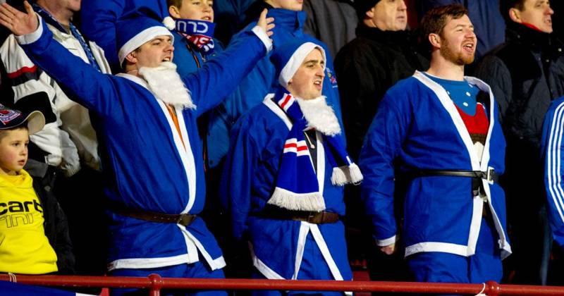 Rangers fans are on the deludamol this Christmas but Celtic boss Brendan Rodgers told when his goose will be cooked – Hotline