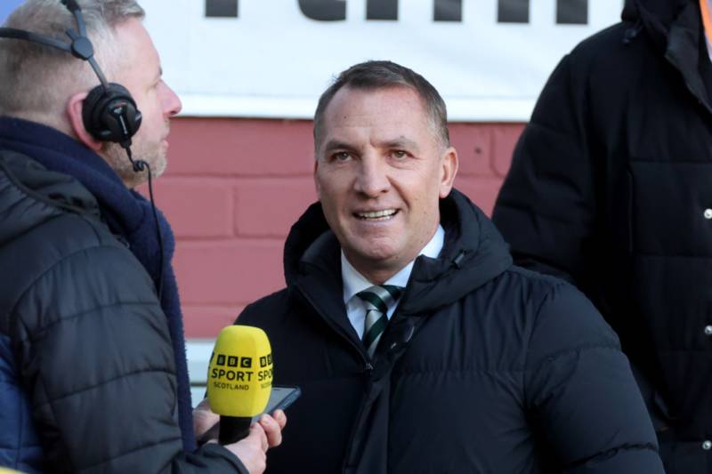 Brendan Rodgers names Celtic starting XI to face Motherwell