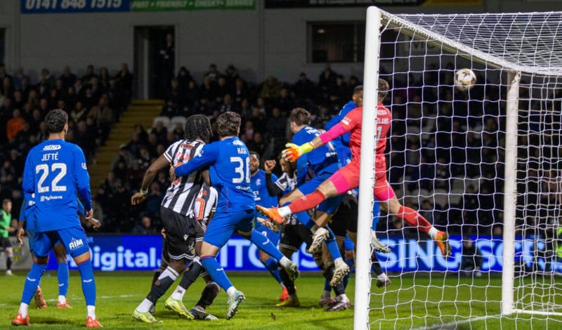 We only made two mistakes, St Mirren had two chances! Deluded Clement goes gas lighting