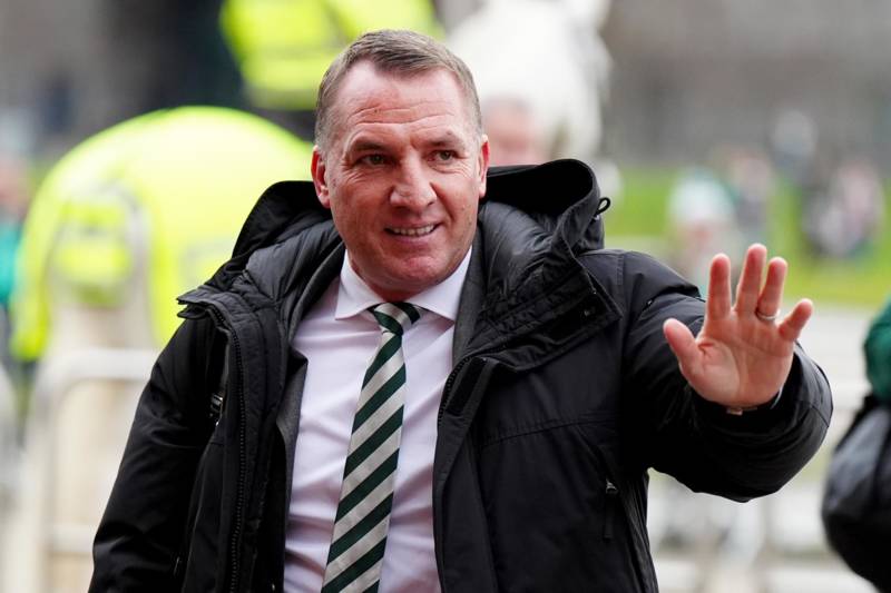 Brendan Rodgers names his Celtic starting XI to take on St Johnstone