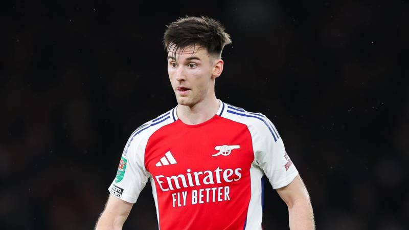 Major Kieran Tierney to Celtic transfer claim made