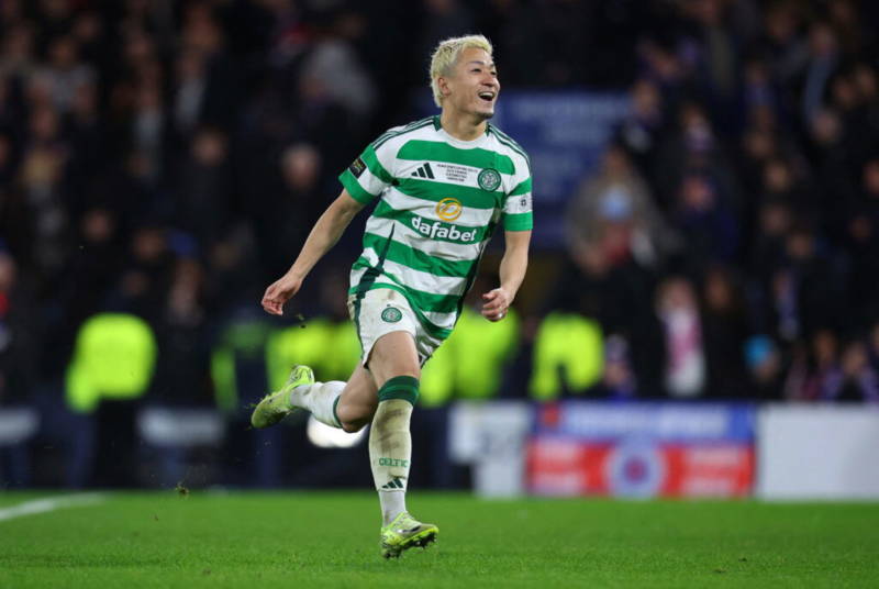 Daizen Maeda’s Simple Glasgow Derby Message after Celtic Thumped St. Johnstone