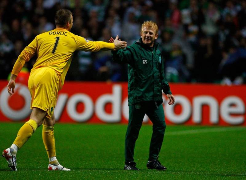 The day Celtic keeper Artur Boruc was cautioned but not by the referee