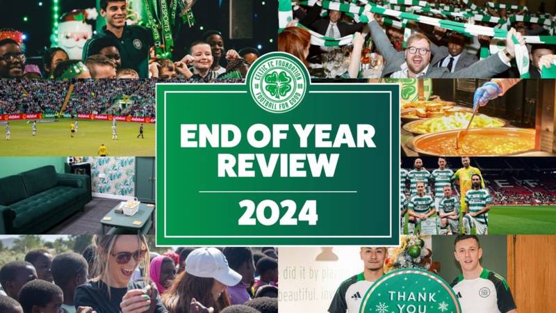 Celtic FC Foundation reflects on an extraordinary 2024