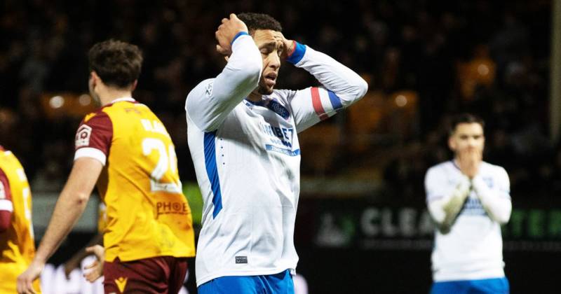 James Tavernier ruled out of Celtic clash as Rangers skipper adds to mounting Ibrox defensive crisis