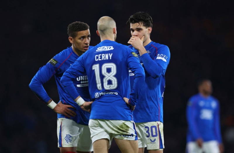 Major Injury Blow for Rangers ahead of Glasgow Derby